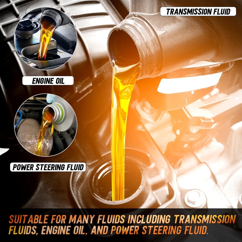 SJDYYMX Universal 5/16" Transmission Oil Cooler Kit Aluminium alloy 4 Pass Tube & Fin Black - Image 3